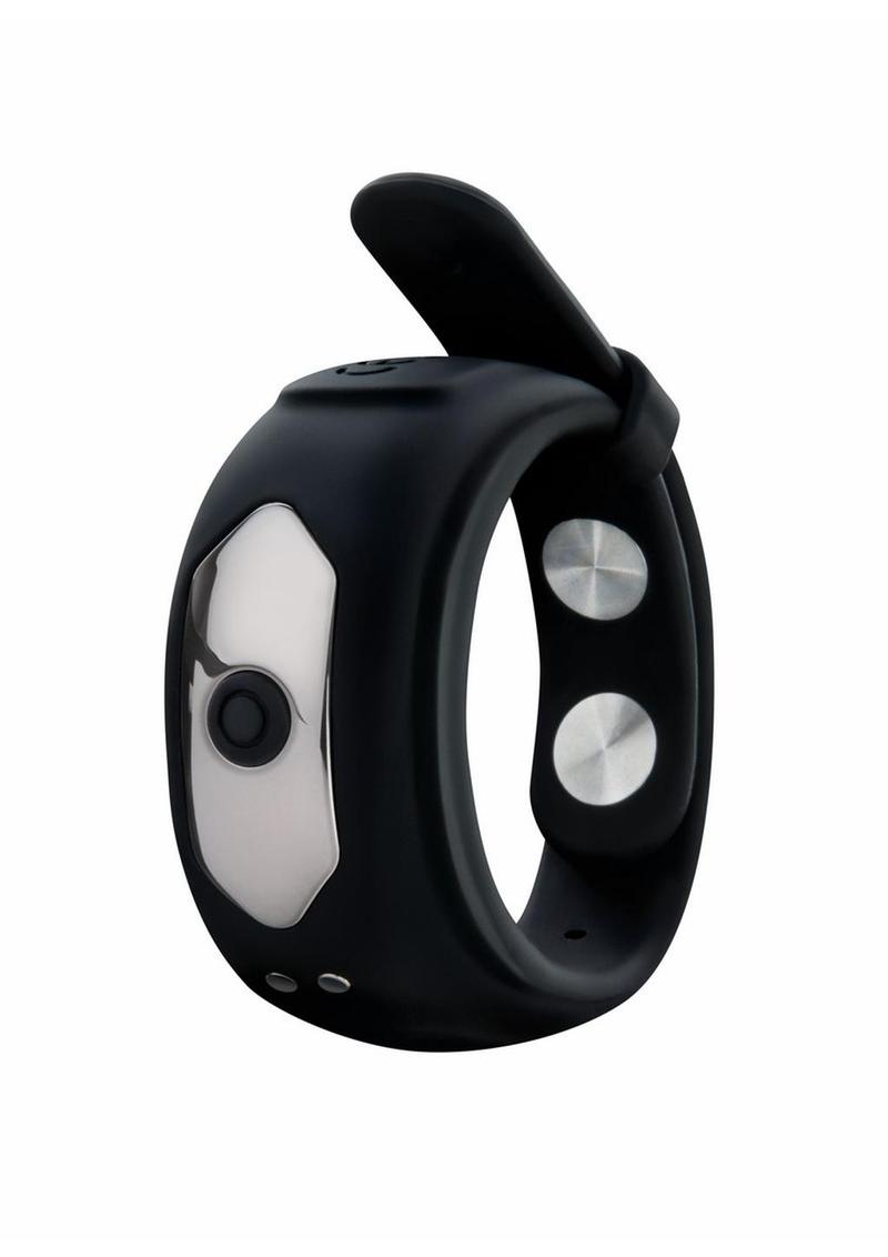 ZOLO Fit Rite Adjustable Vibrating Silicone Rechargeable Ring with Snaps